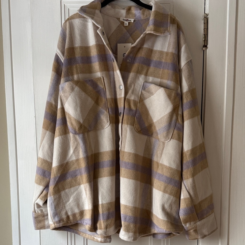 GeeGee Plaid 3XL Scarf